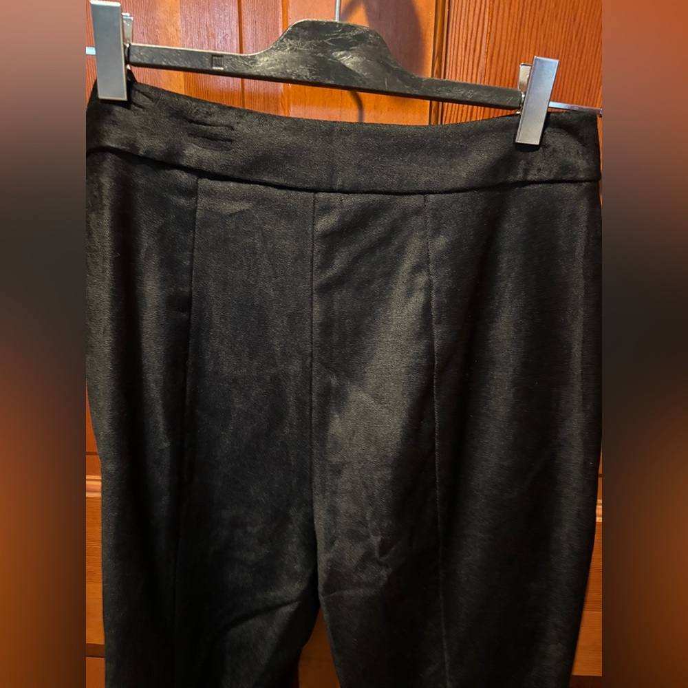 New Ted Baker London Demyat Velvet Kick Flare Trousers - Picture 12 of 15